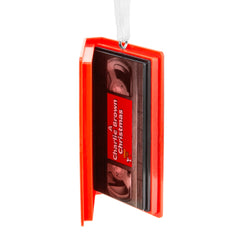  Christmas Ornament (Peanuts a Charlie Brown Christmas Retro Video Cassette Case), 1 Count