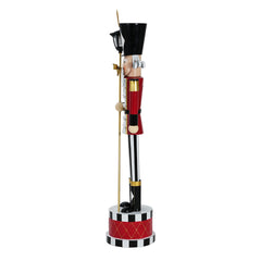 Indoor Christmas Decoration Classic Iron Nutcracker Ornament