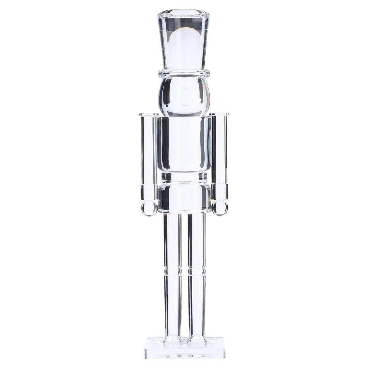 Acrylic Nutcracker Christmas Decoration, Clear, 15", by Holiday Time