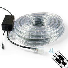 40FT LED Rope Lights Flexible Light 110V Indoor Outdoor Decor with Remote Blue Fairy Light Cuttable for Cinco de mayo Xmas Party Holiday Home Decor