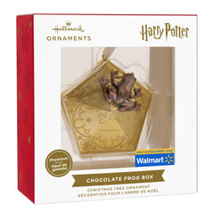  Christmas Ornament (Harry Potter Chocolate Frog, Metal), 1 Count