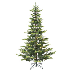 Bringstar 6Ft Prelit Christmas Tree, Premium Artificial Tree with 814 Realistic PE&PVC Mixed Tips, 400 Warm Lights