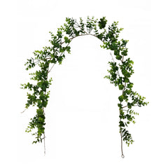 (2 pack) Mainstays 6' Artifical Green Boxwood Decorative Garland, Not in Pot.