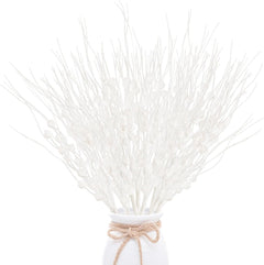 Avelune™ 24 Pack Artificial Glitter Berry Stem Ornaments 17 Inches