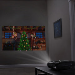 Christmas Digital Decoration on USB Includes 7 AtmosFX Video Effects for Christmas