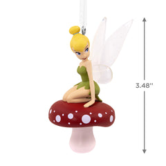  Christmas Ornament (Disney Tinker Bell on Mushroom), 1 count