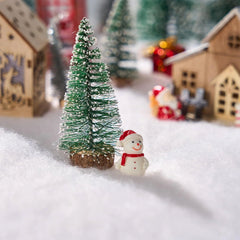 Joyfy Christmas Snow Blanket Roll (3x8ft, 4 Pack) for Christmas Decorations, Country Displays, Under the Christmas Tree - Thick White Soft Fake Snow Cover for Holiday Decorations and Winter Displays