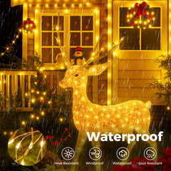 Fairy Lights Plug in with Remote, 66FT 200 LED Outdoor Waterproof String Lights with Timer and 8 Modes, for Indoor Bedroom Patio Garden Wedding Decor, Warm White