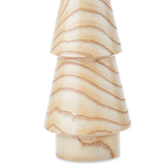 Christmas Decorative 15.7 in Natural Wooded Tree for Indoor Tabletop Decor Use, by Holiday Time
