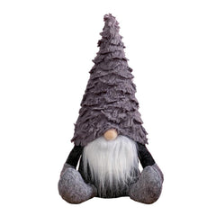 Christmas Gnome Doll Decorations, Plush Scandinavian Tomte, 12" Stuffed Doll Gifts Tumbler Shape Dwarf Ornament Decorations for Xmas Home Office Bedroom Farmhouse
