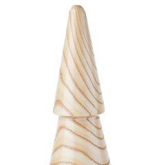 Christmas Decorative 15.7 in Natural Wooded Tree for Indoor Tabletop Decor Use, by Holiday Time