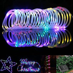 Rope String Lights, 12M/39ft 100LED Waterproof 8 Mode/Remote USB Tube Lights Christmas Lights,String Lights Outdoor Indoor for Christmas Decorations