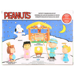 Peanuts Christmas Nativity Figure Set, 8" Size Figures, Multicolor, Kids Toy Ages 3 and up