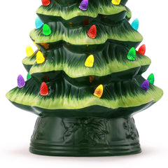 12 in. Nostalgic Ceramic Tree - Green