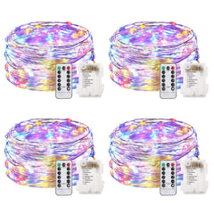 Avelune™ Fairy Lights Christmas String Lights Battery Operated 8