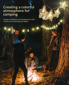 Star LED String Lights – Battery - Powered 80 LED Twinkling Fairy Lights with Remote, Waterproof Design for Indoor/Outdoor, Christmas, Wedding, Bedroom Ambiance