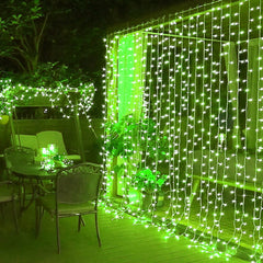 Beatineon 39FT 120LED Fairy String Lights, Christmas Decoration Lights with 8 Flashing Modes, Connectable Transparent Wire, Indoor Outdoor Holiday Lights with Timer,Green