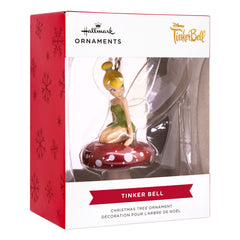  Christmas Ornament (Disney Tinker Bell on Mushroom), 1 count
