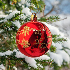 PayUSD Christmas Balls Ornaments for Christmas Decorations 44 pcs Xmas Christmas Tree Shatterproof Ornaments Set for Holiday Wedding Party Decoration (1.18"-2.36", Gold, Red, Green)