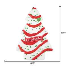 Christmas LED Blow Mold Decor Little Debbie Snack Cake Tree