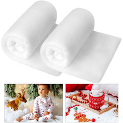 Avelune™ 2Pcs LED Christmas Snow Blanket Runner