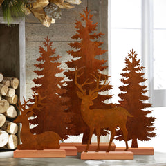 Avelune™ Christmas Tabletop Decorations Indoor 5pcs Nativity Scene