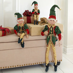 Avelune™ BrylaneHome 38"H Posable Christmas Elf