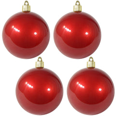 Avelune™ Christmas By Krebs 8" (200mm) Candy Red Ornament