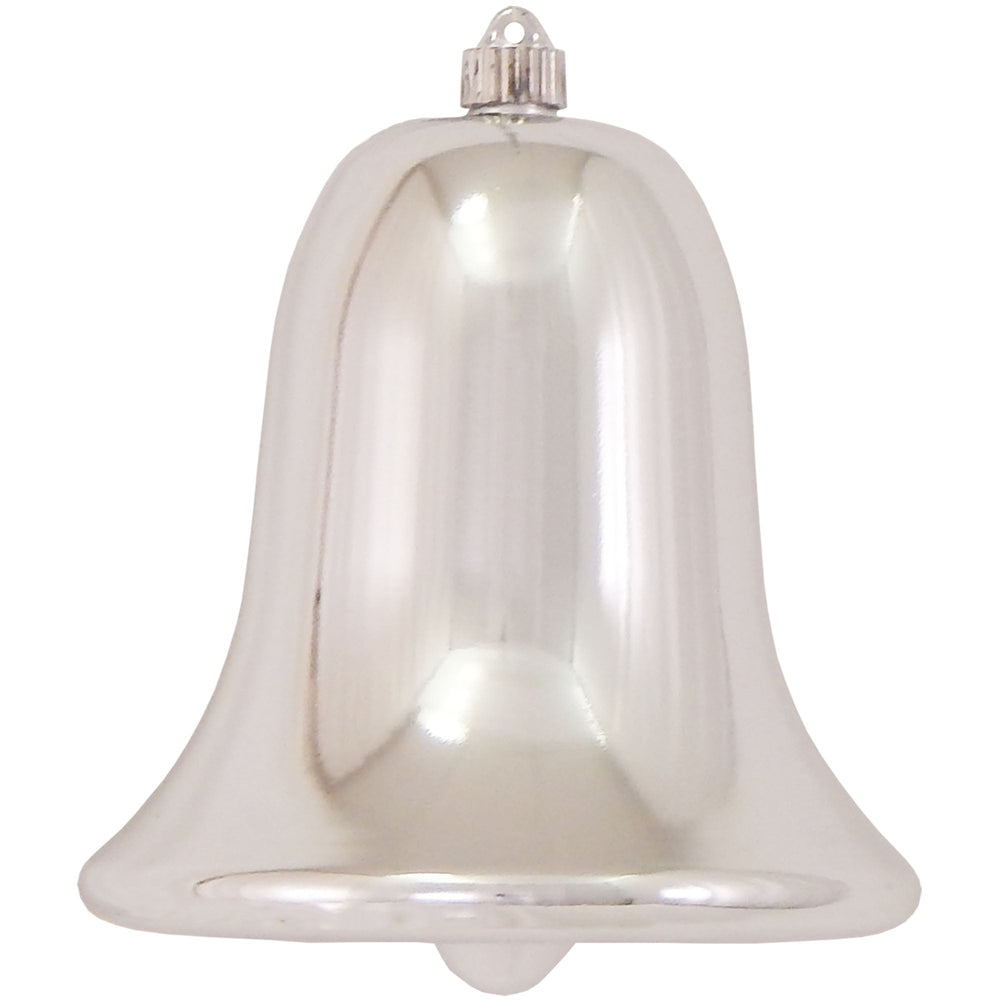 Christmas By Krebs 9" (230mm) Ornament, Commercial Grade Indoor Outdoor Shatterproof Plastic Water Resistant Bell Ornament