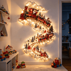 Avelune™ Christmas Magic Trail Wall Light, LED Cascading Holiday