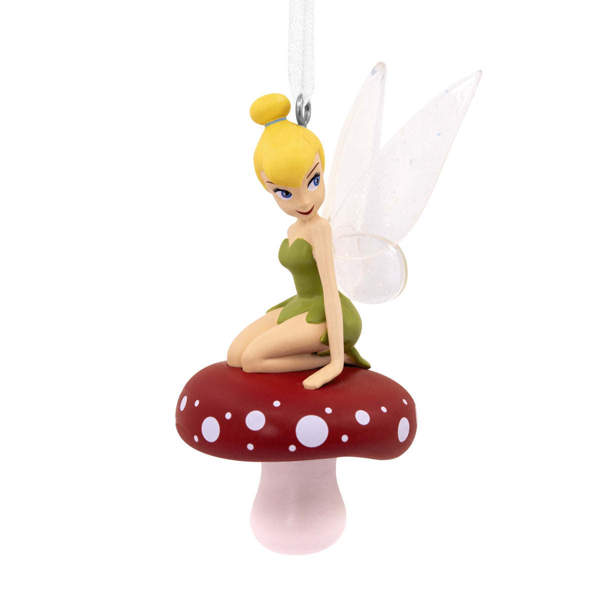  Christmas Ornament (Disney Tinker Bell on Mushroom), 1 count