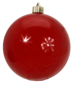 Avelune™ Christmas By Krebs 8" (200mm) Candy Red Ornament