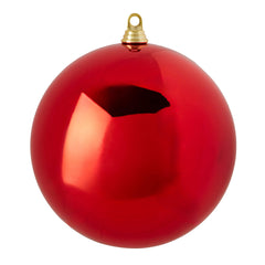 Avelune™ RAZ Imports 10" Matte Red Large Ball Shatterproof Christmas