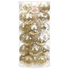Avelune™ Sea Team 60mm/2.36" Shatterproof Clear Plastic Christmas