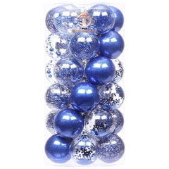 Avelune™ Sea Team 60mm/2.36" Shatterproof Clear Plastic Christmas