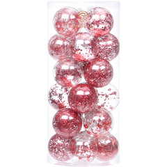 Avelune™ Sea Team 60mm/2.36" Shatterproof Clear Plastic Christmas