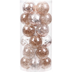 Avelune™ Sea Team 60mm/2.36" Shatterproof Clear Plastic Christmas