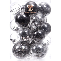 Avelune™ Sea Team 60mm/2.36" Shatterproof Clear Plastic Christmas