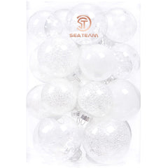 Avelune™ Sea Team 60mm/2.36" Shatterproof Clear Plastic Christmas