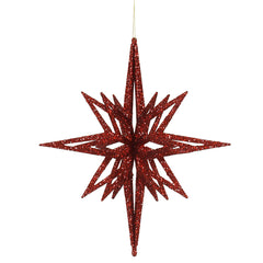 Avelune™ Vickerman 12" Silver Iridescent Star Christmas Ornament