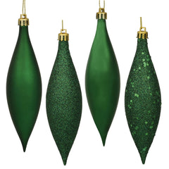Avelune™ Vickerman 5.5" Turquoise Finial Drop Christmas Ornament