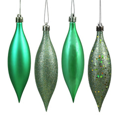 Avelune™ Vickerman 5.5" Turquoise Finial Drop Christmas Ornament