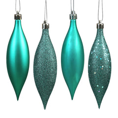 Avelune™ Vickerman 5.5" Turquoise Finial Drop Christmas Ornament