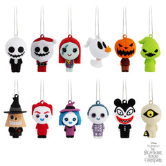  Disney Tim Burton's The Nightmare before Christmas Countdown Calendar Paper Tree Set with 12 Mini Ornaments