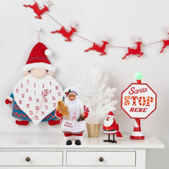 Avelune™ balikha Christmas Chef Ms Claus Figurine Chef Statue