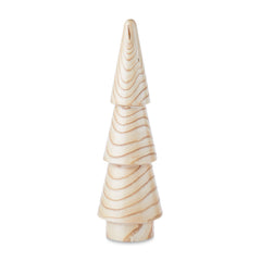 Christmas Decorative 15.7 in Natural Wooded Tree for Indoor Tabletop Decor Use, by Holiday Time