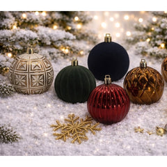My Texas House 62-Count Multicolor Shatterproof Christmas Ornaments