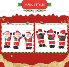 Inadays Christmas Decorations Indoor Holiday Decor XMas Christmas Tree Decorations Hanging Ornaments Decor Santa Swing