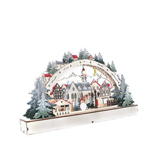 Warehouse Clearance Christmas Outside Decorations for Yard Clearance Sale for Home Indoor Xmas Winter Holiday Party Supplies Decor Christmas House LED Christmas Scene Wooden Christmas Decor