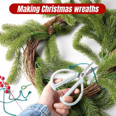 AOUNQ 6.3FT Christmas Garland,Artificial Pine Cypress Garlands,Holiday Indoor Christmas Decorations Winter Garland